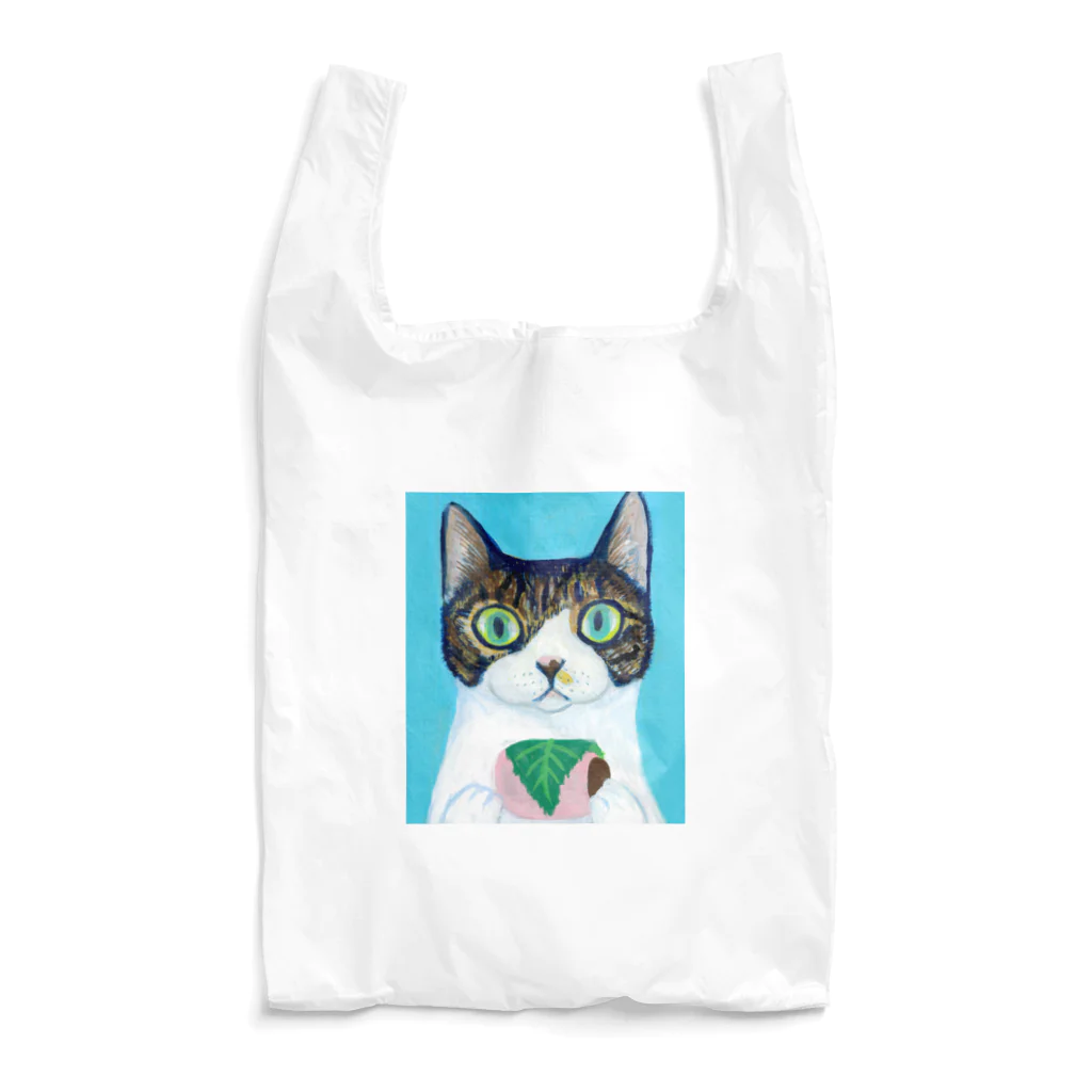 のっぴきならない。ラインスタンプ発売中ののっぴきならない/保護猫モッチー Reusable Bag