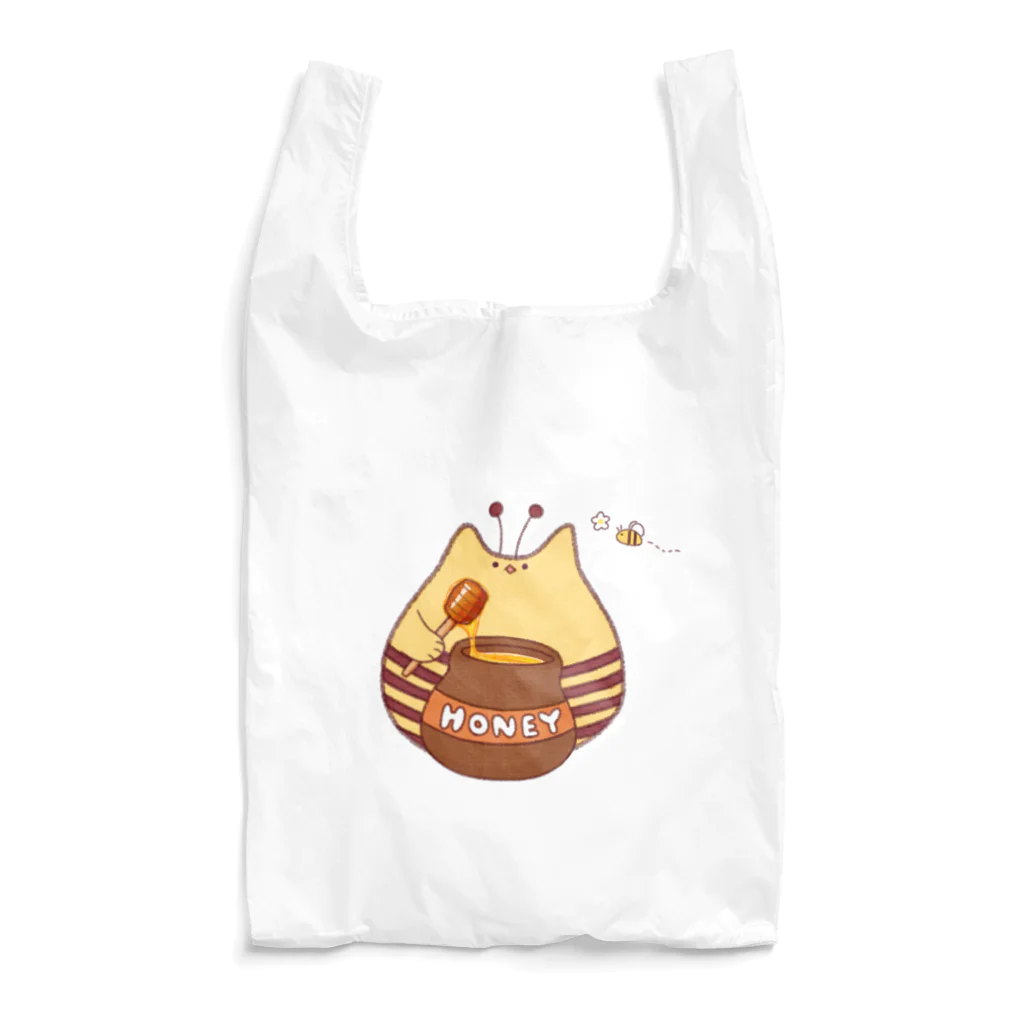 ゆずおのはちみつゆるねこ Reusable Bag