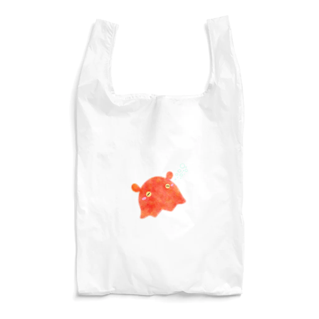 柘榴蘭≦^.≡.^≧のほわほわなメンダコ(おねむ) Reusable Bag