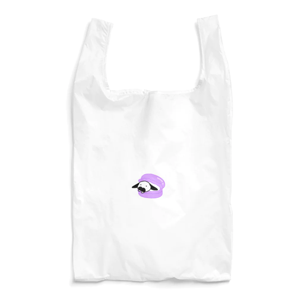 うさぎのUSA（うーさ）🐰のうさマカロンぱーぷる Reusable Bag