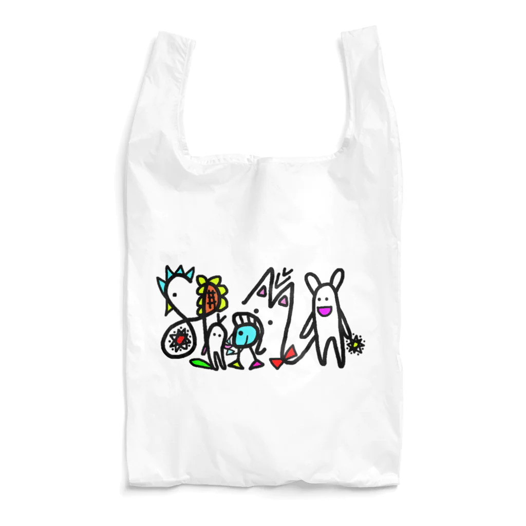 まとりこや ショップの秘密のもじ絵 　シリーズ Reusable Bag