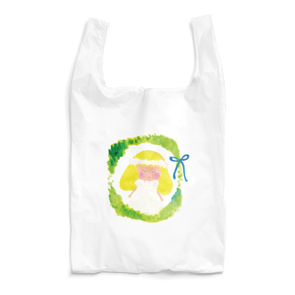 Ehonpockelの絵の具で描いたお姫さま Reusable Bag