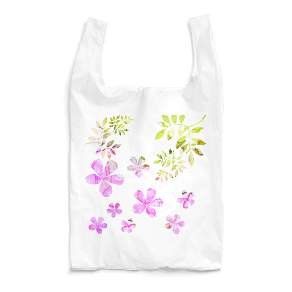 始季彩＠suzuriの花吹雪-花多めver. Reusable Bag