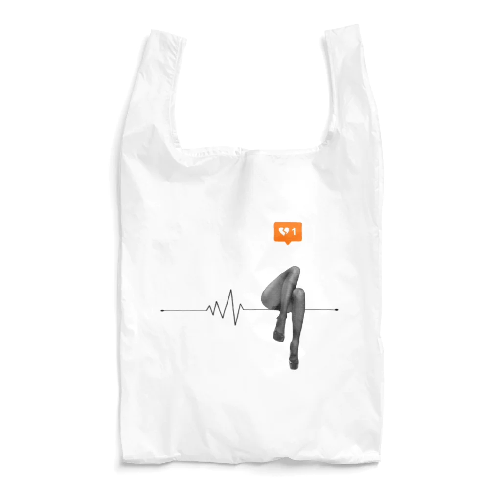 T.A.MのHeartbeat. Reusable Bag