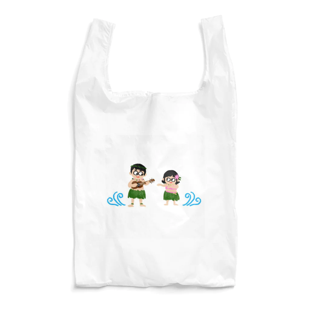 papakenartのHawaiian Kids　クリクリver. Reusable Bag