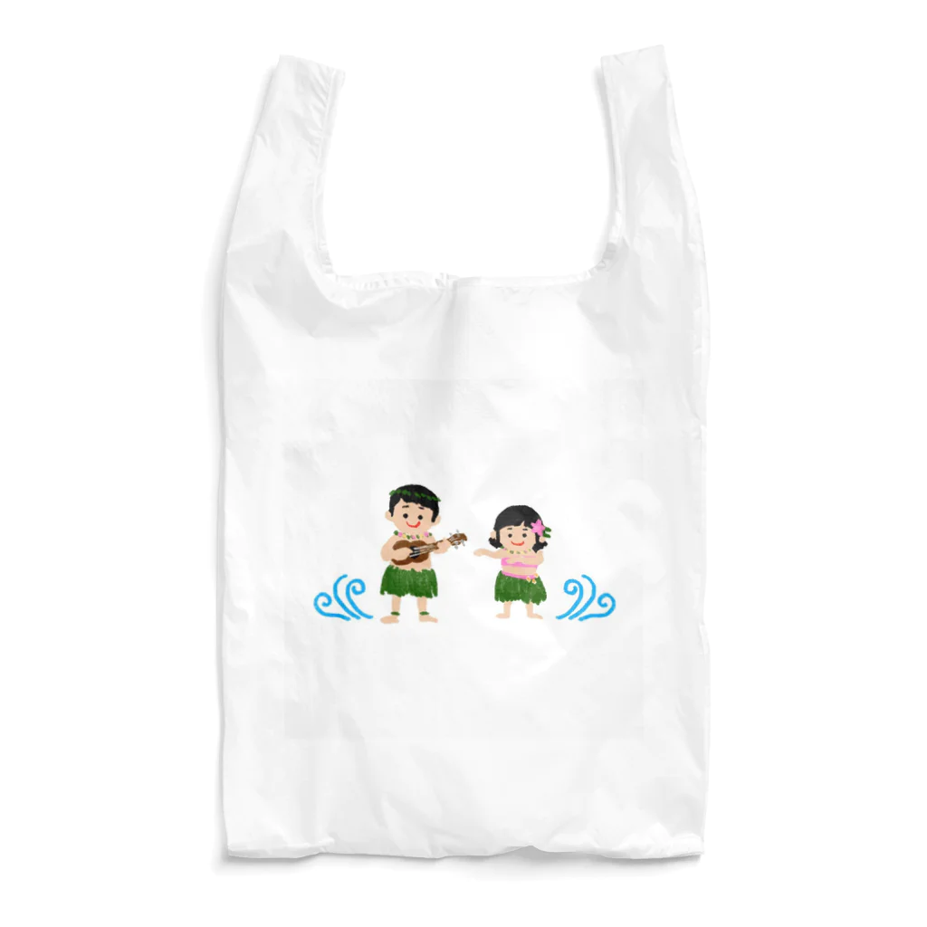 papakenartのHawaiian Kids　ほっこりver. Reusable Bag