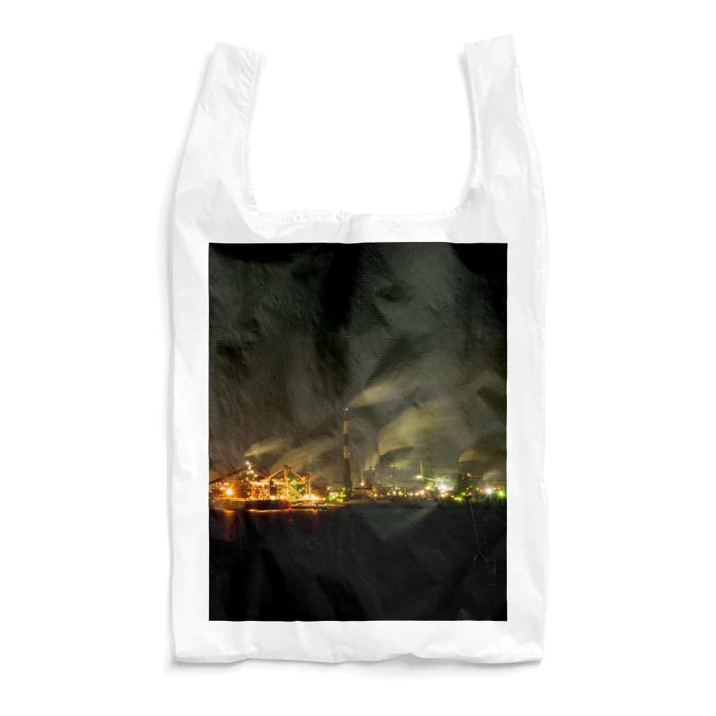 つばさ@フォトグラファーの工場夜景2 Reusable Bag