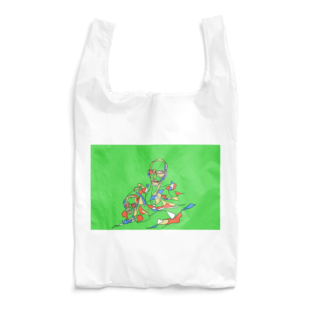 マ太郎のおはじき Reusable Bag