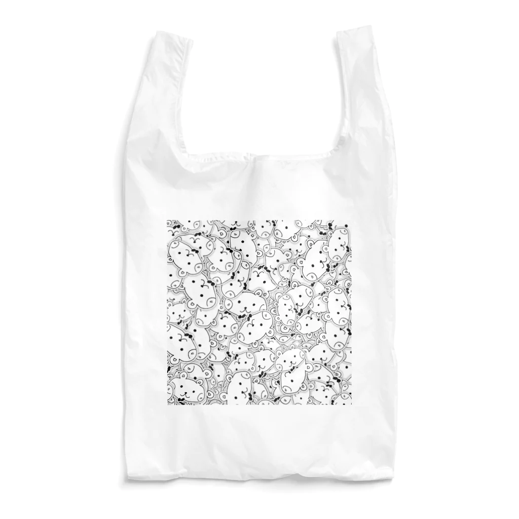 Po_Po_Factoryのくまさん 祭 Reusable Bag