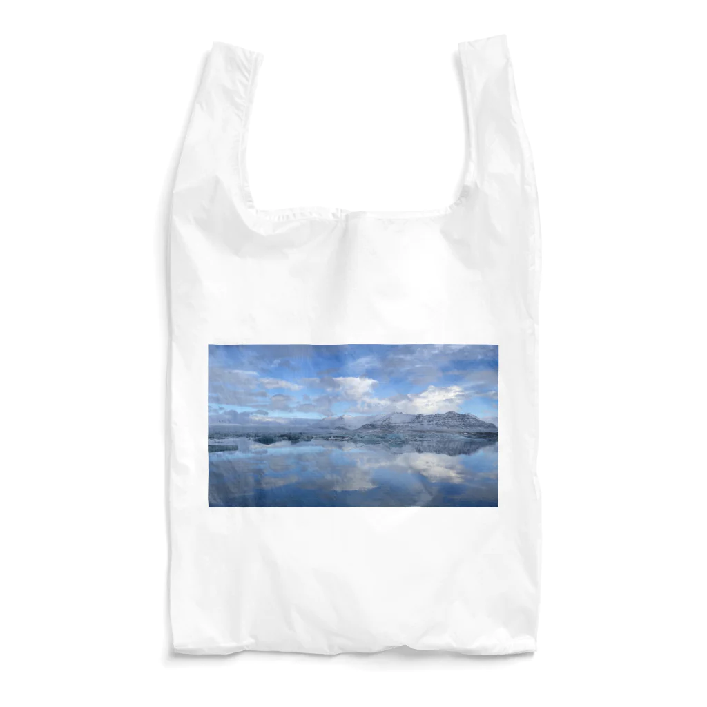 takeda-vigoのアイスランド ブレイザメルクルヨークトル氷河 Reusable Bag