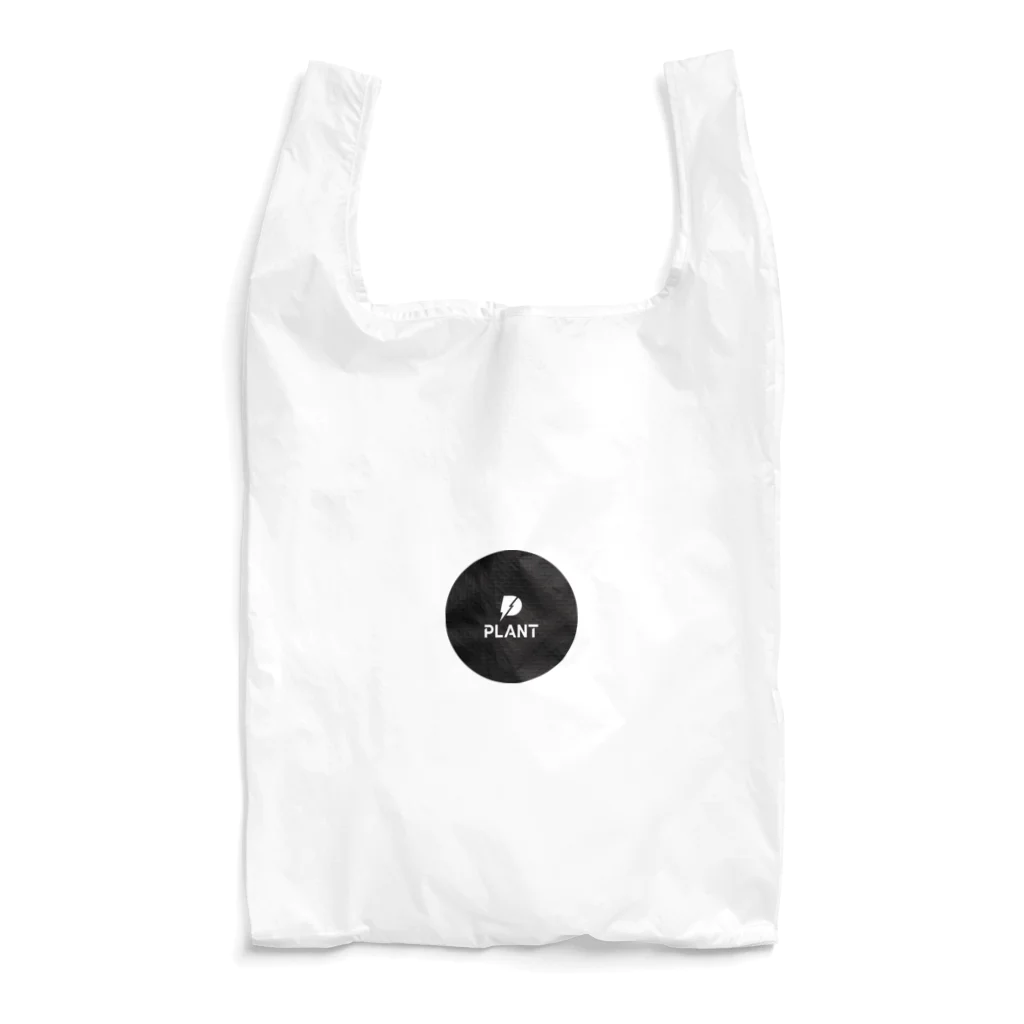 PLANTのPLANT ロゴ丸（ブラック） Reusable Bag