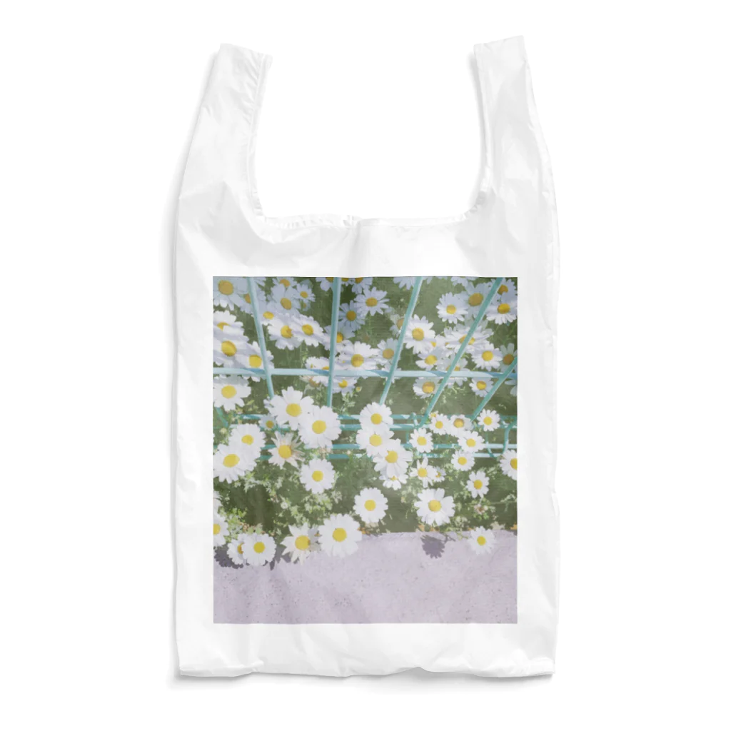 キラキラのエコバッグ ～お花～ Reusable Bag