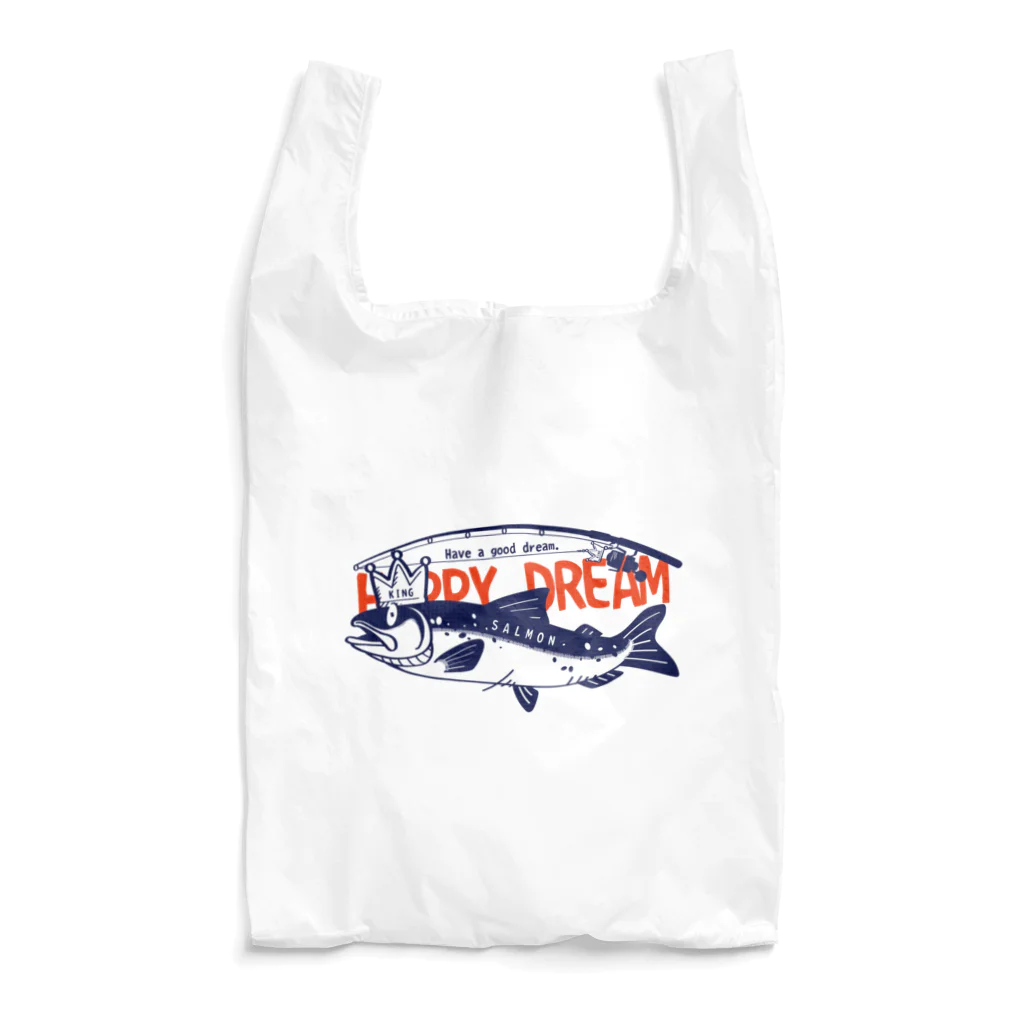 イラスト MONYAAT のサーモン サモタンの夢    ちいさめ Reusable Bag