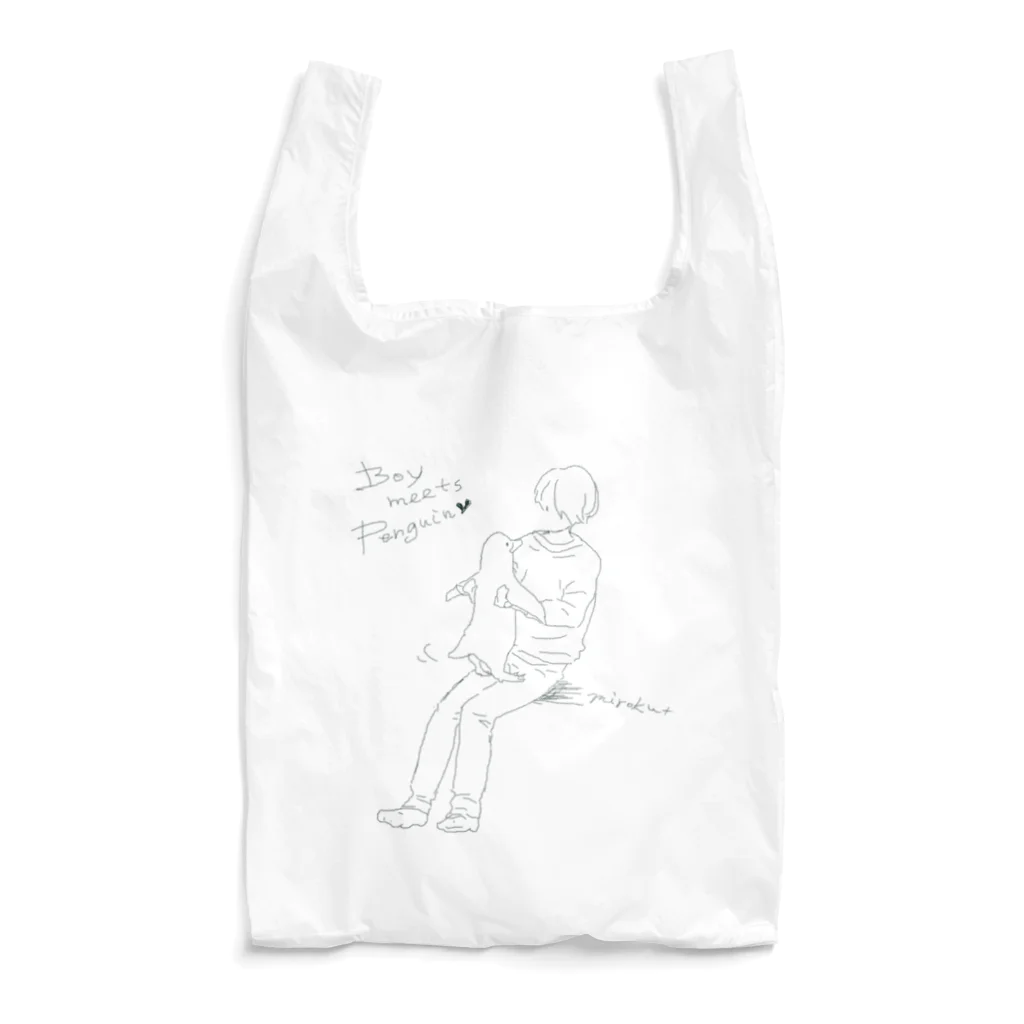 [ DDitBBD. ]のBoy meets Penguin. Reusable Bag