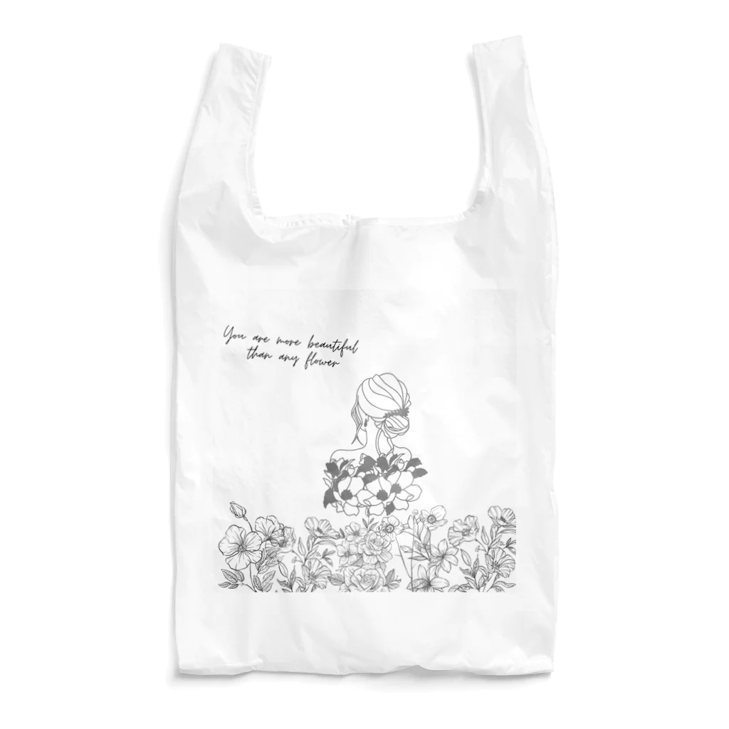 minohiのflower　＆　girls エコバッグ