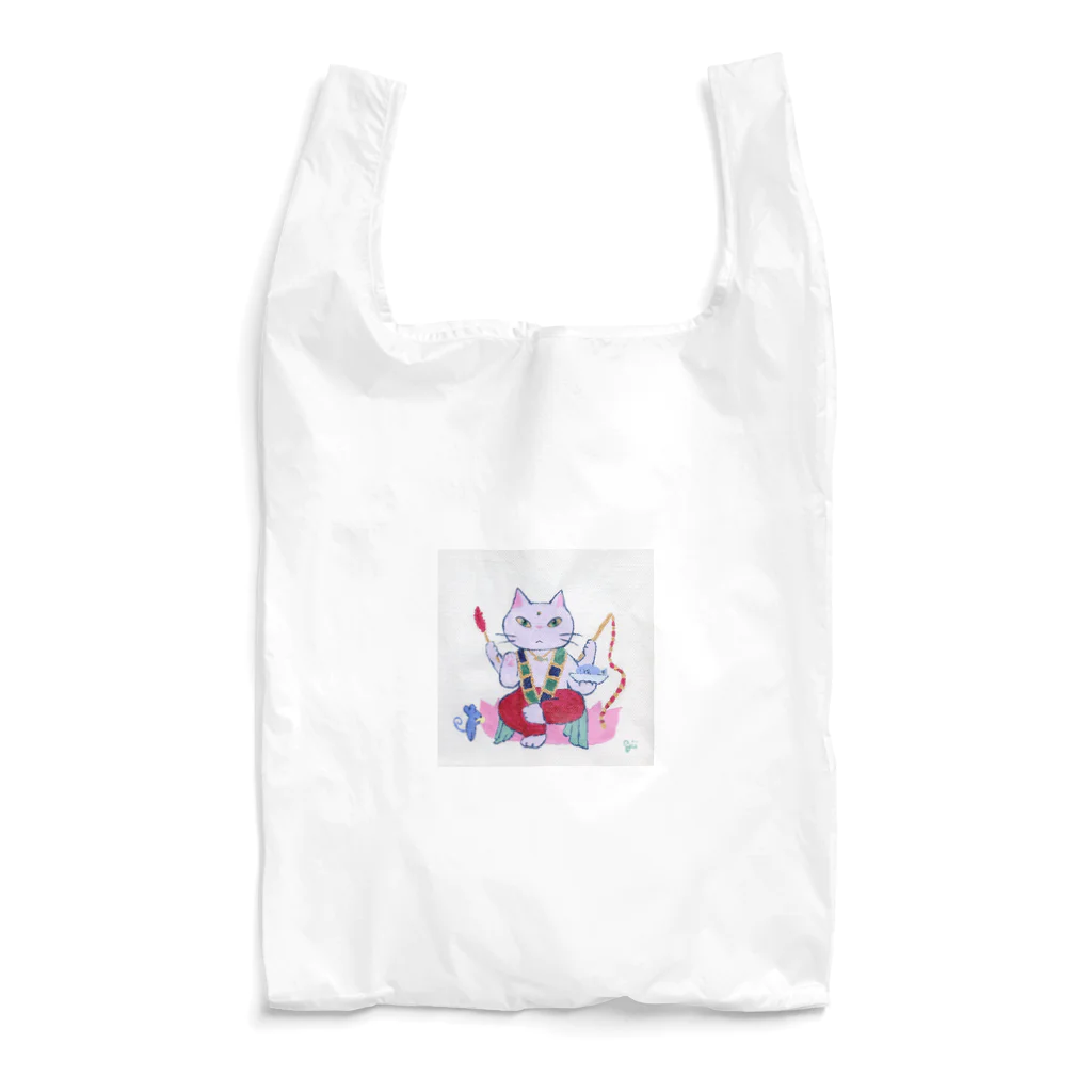 Link∞artの猫神さま Reusable Bag