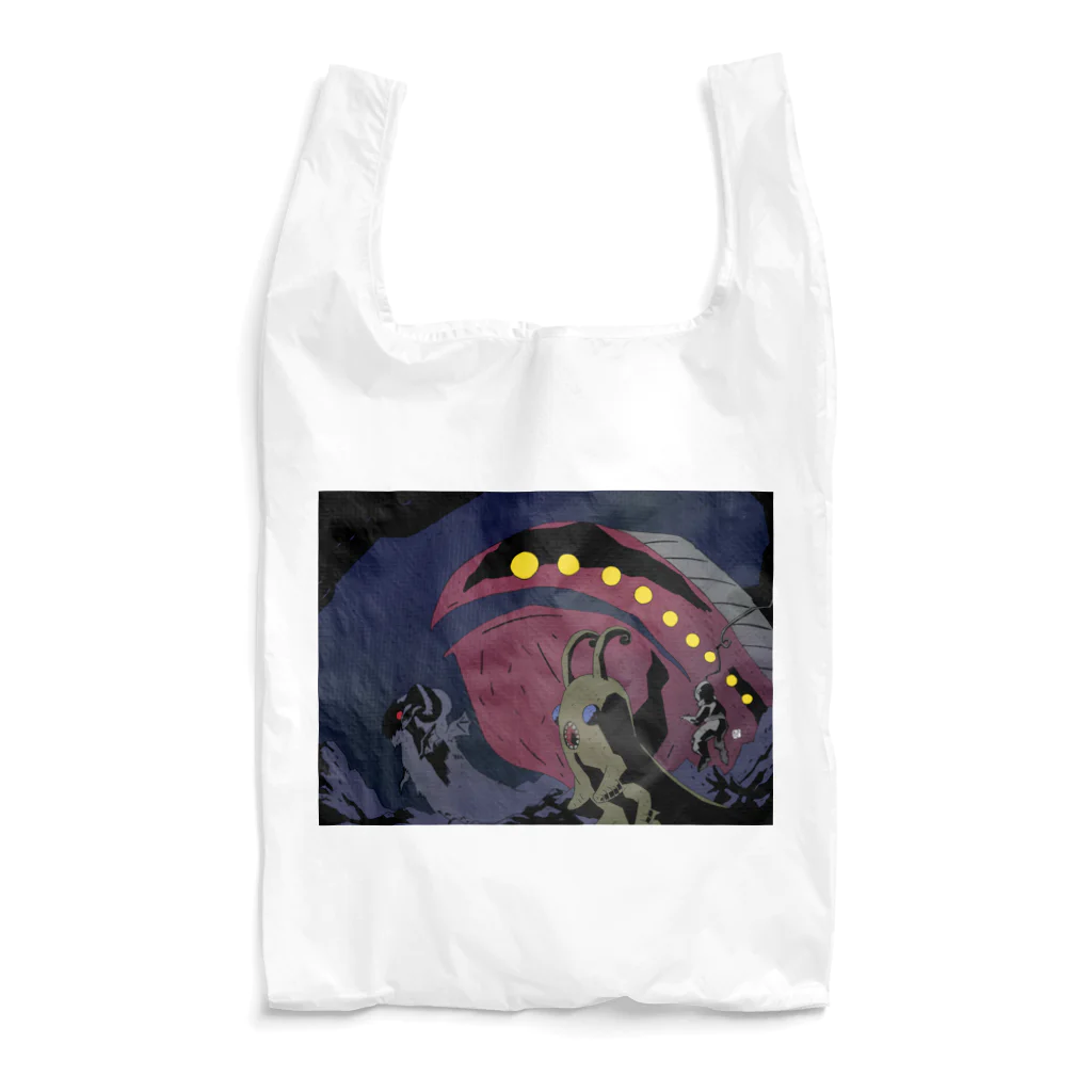 タバスコ精米所SUZURI支部のDeep Realm Reusable Bag