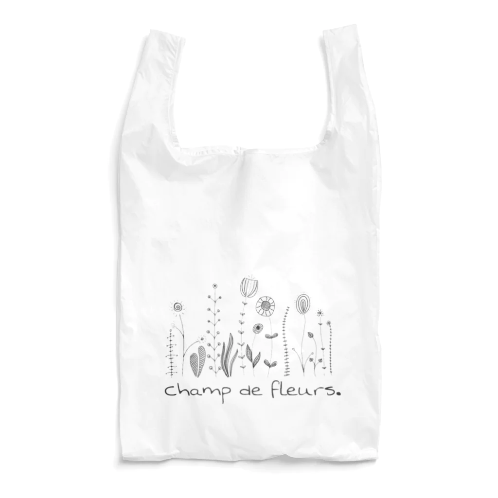 oka__のモノクロ Reusable Bag