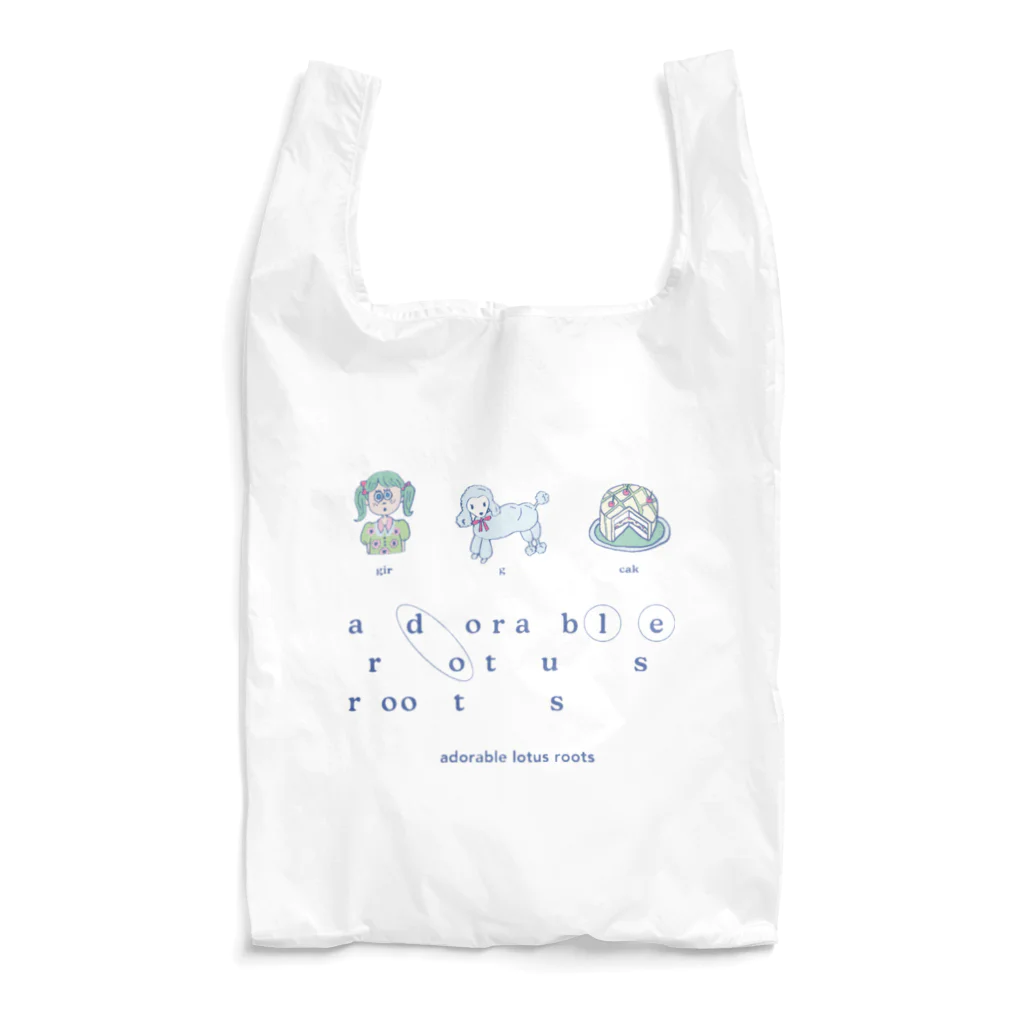 adorable rotus rootsの👧🏼🐩🎂 Reusable Bag