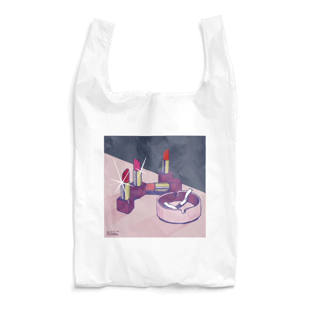 "Witches" IllustrationsのLipsticks&Cigarettes Reusable Bag