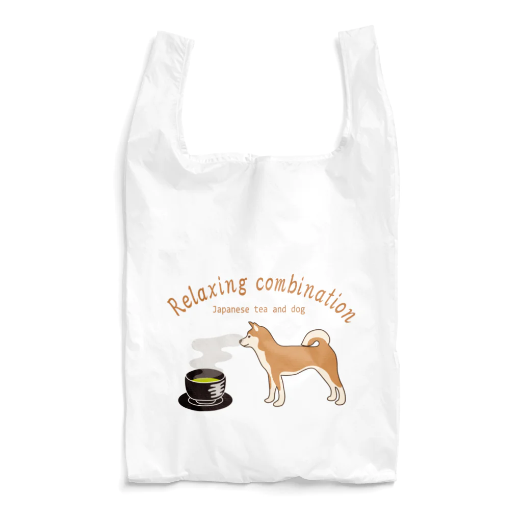 キッズモード某の日本の犬とお茶  Reusable Bag