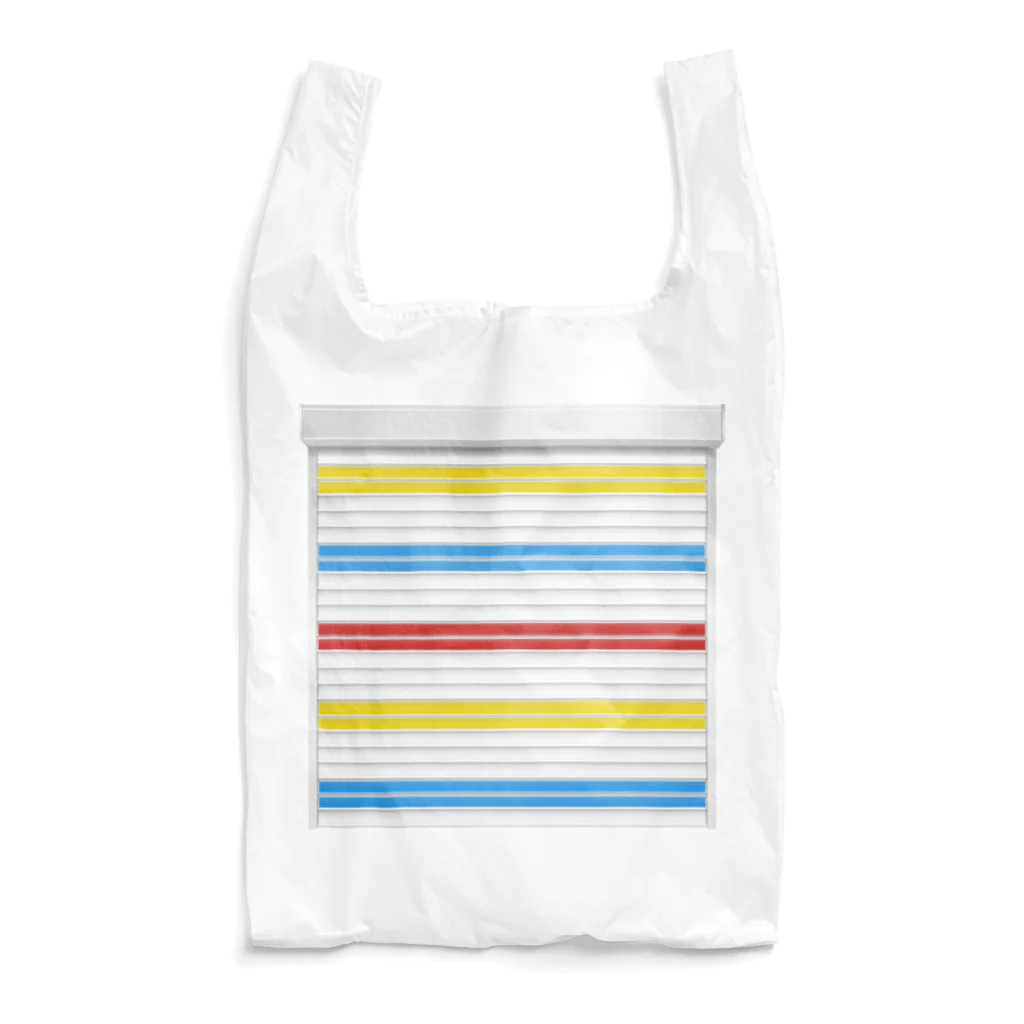 新大久保ホットガイドのよく見る韓国のシャッター（四角い店） Reusable Bag