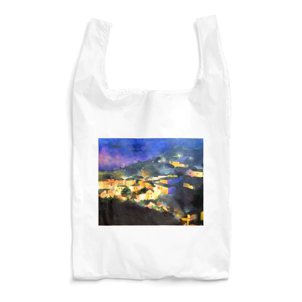 うぉた子の光の街 Reusable Bag