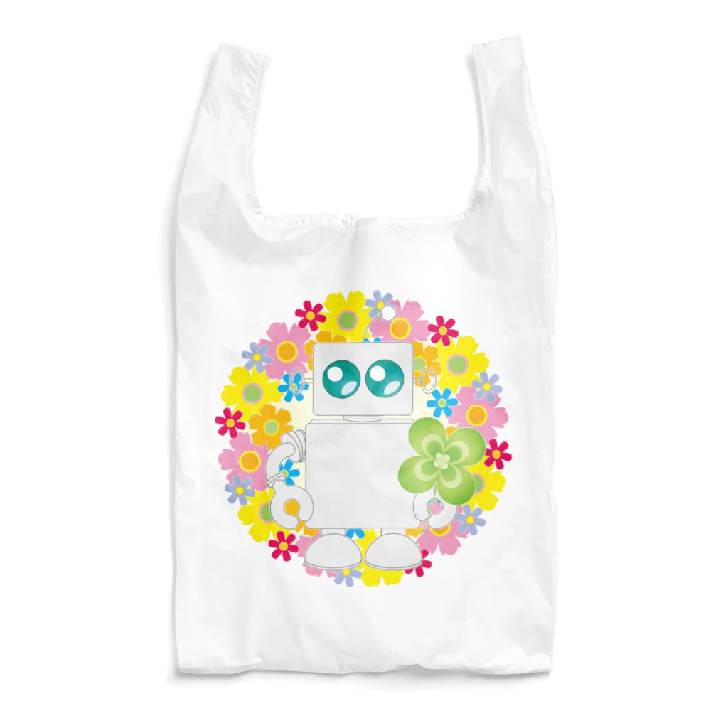 まるちの花輪ロボット Reusable Bag