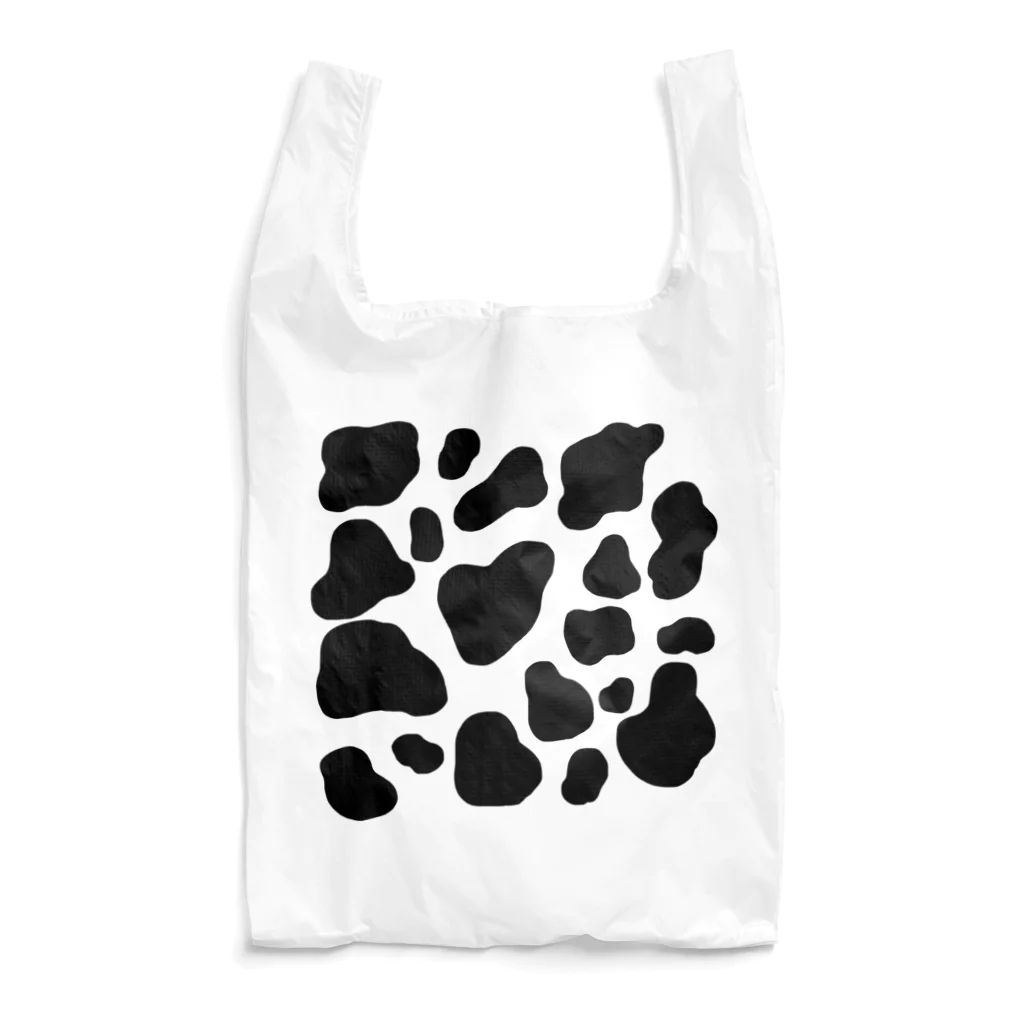 KURUMIMISHOPのシンプルな牛柄 Reusable Bag