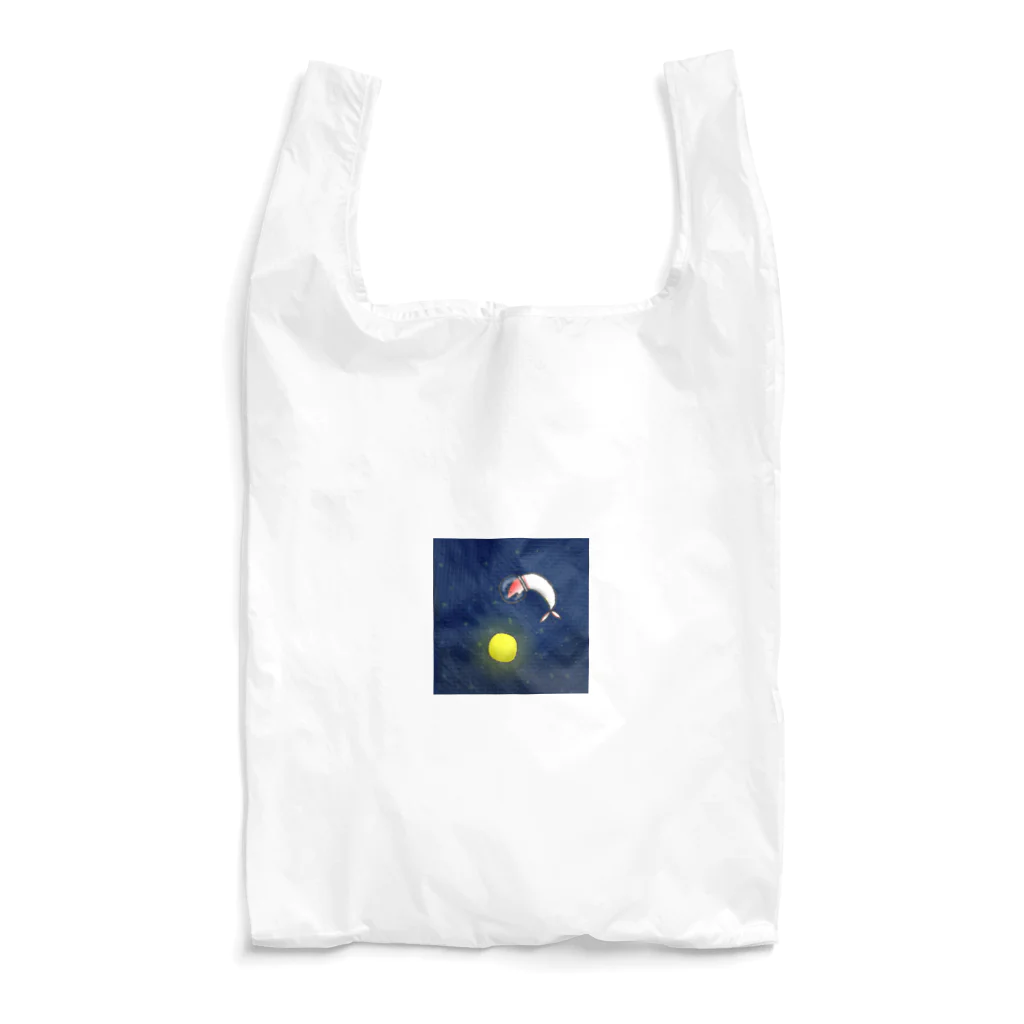 さつきうさぎえびえびショップの宇宙えび丸 Reusable Bag