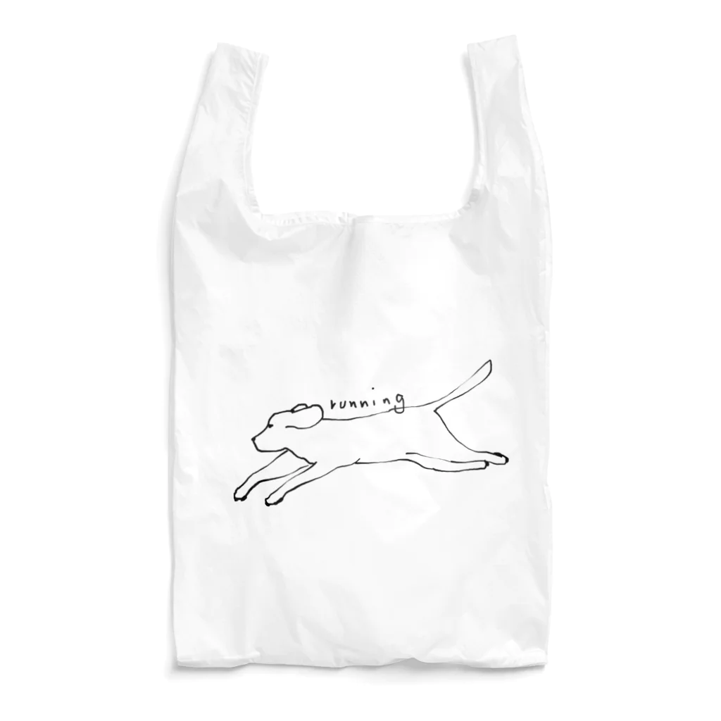 レモンスカッシュの泡のランニングドッグ Reusable Bag