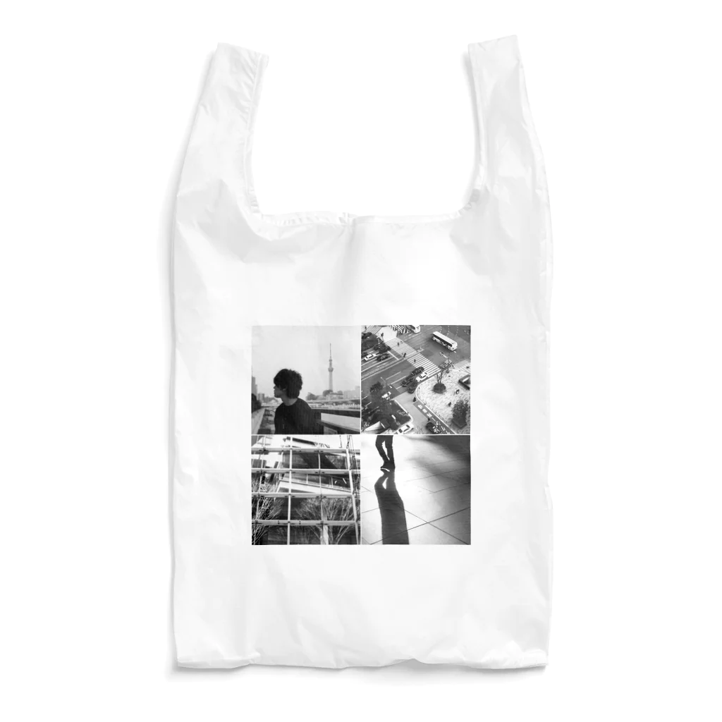photo-kiokuのTOKYOコラージュ Reusable Bag