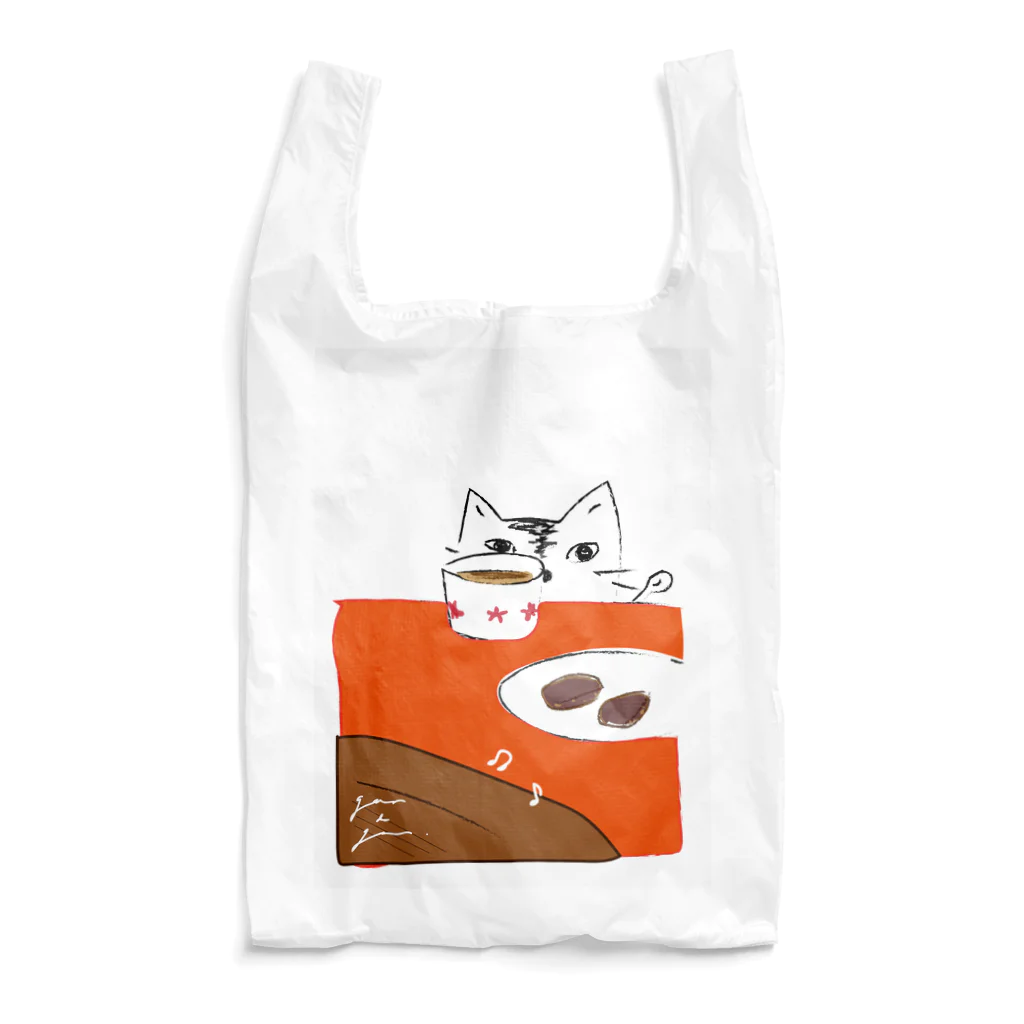 gama da gamaの猫とブラウニー Reusable Bag