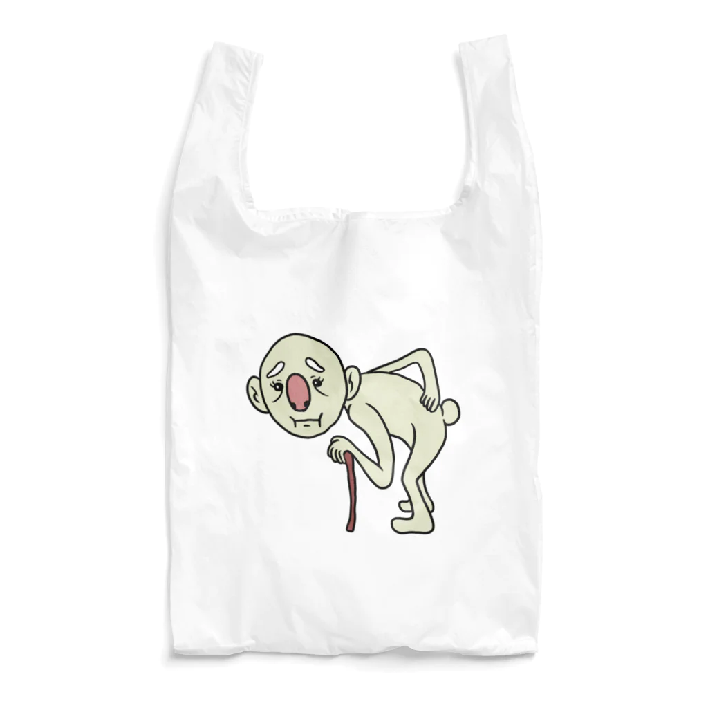 ホビヲノエのお店のコアラのおじいさん Reusable Bag