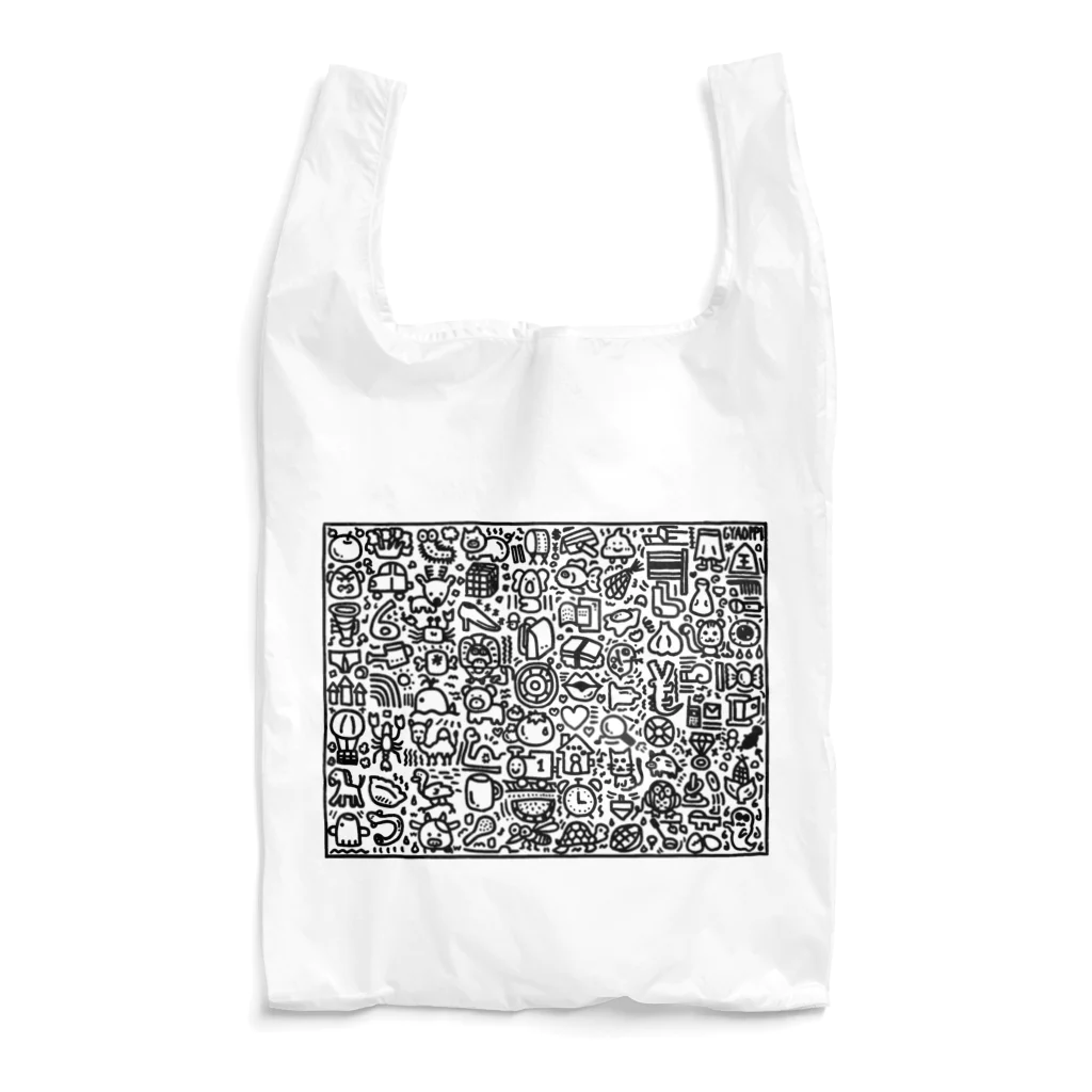 ✌︎ ぎゃおっぴおばた ✌︎のぎゃおっぴ しりとりver. Reusable Bag