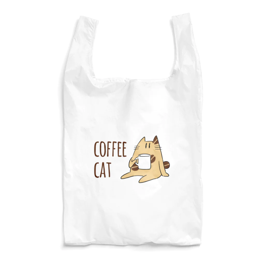 Studio HonWaccaのCOFFEE CAT エコバッグ