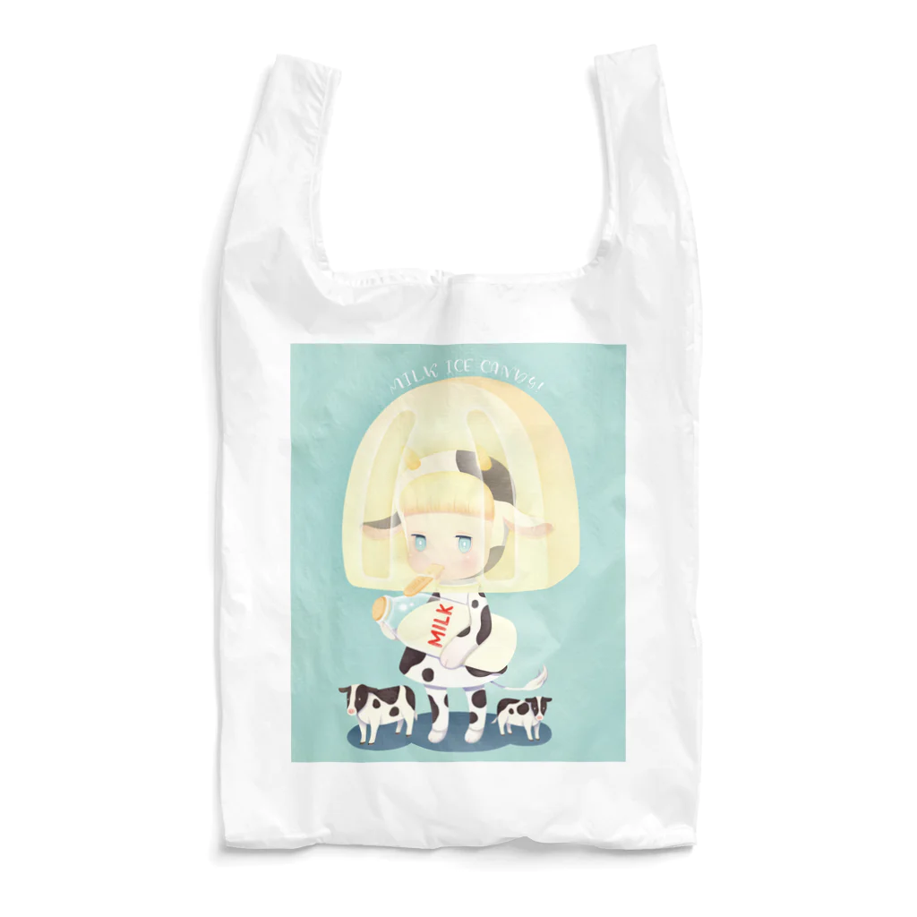 SORANEKO Art ShopのMILK ICE CANDY! Reusable Bag