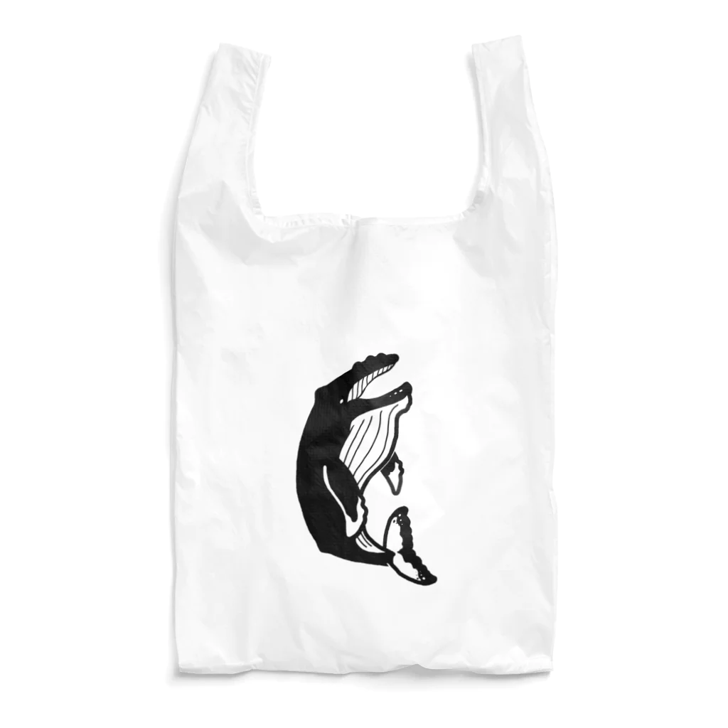 オルカ屋のごきげんザトウクジラ Reusable Bag