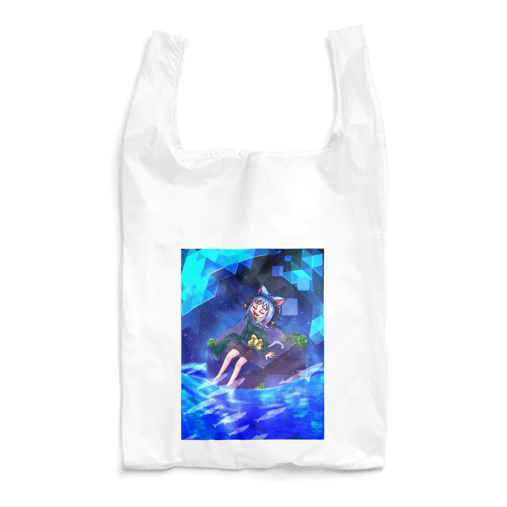 さらだの星影またたく波の花 Reusable Bag