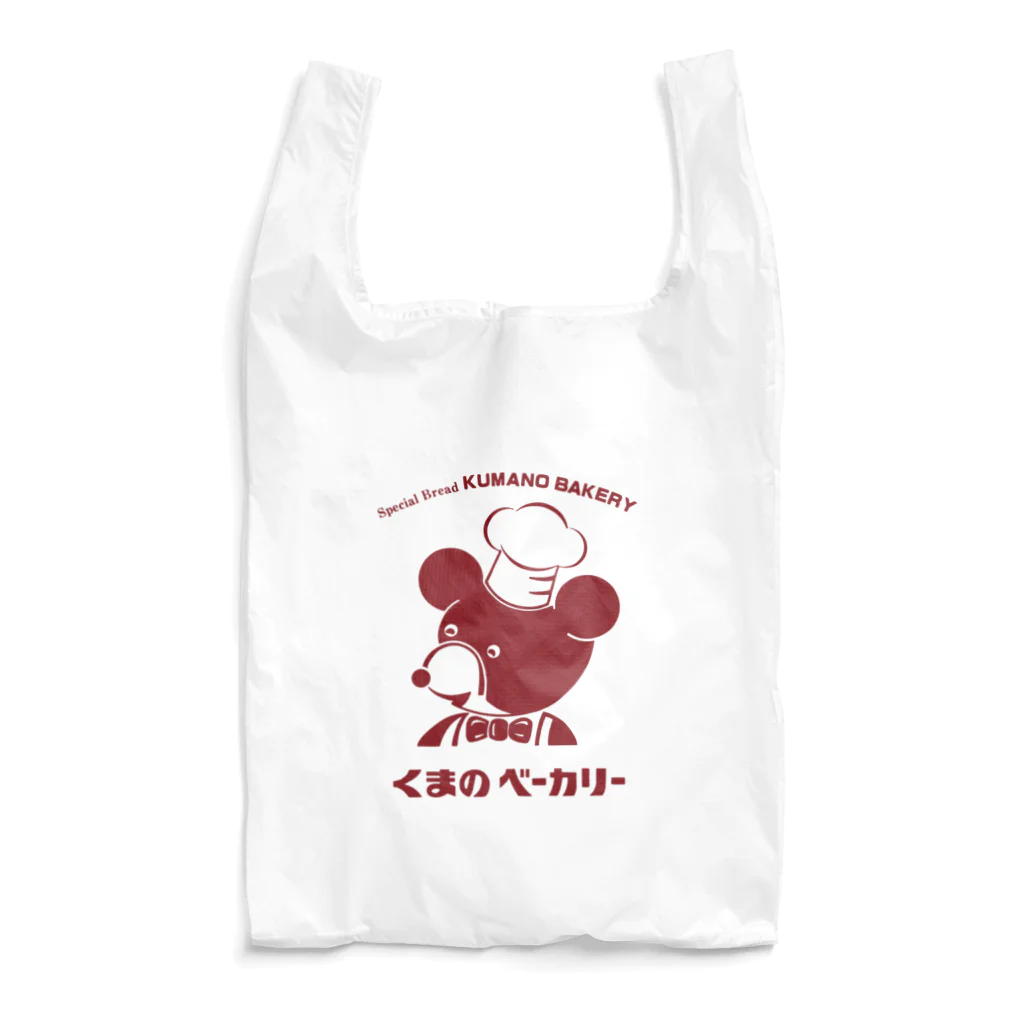 uni-combのくまのベーカリーのくま あか Reusable Bag