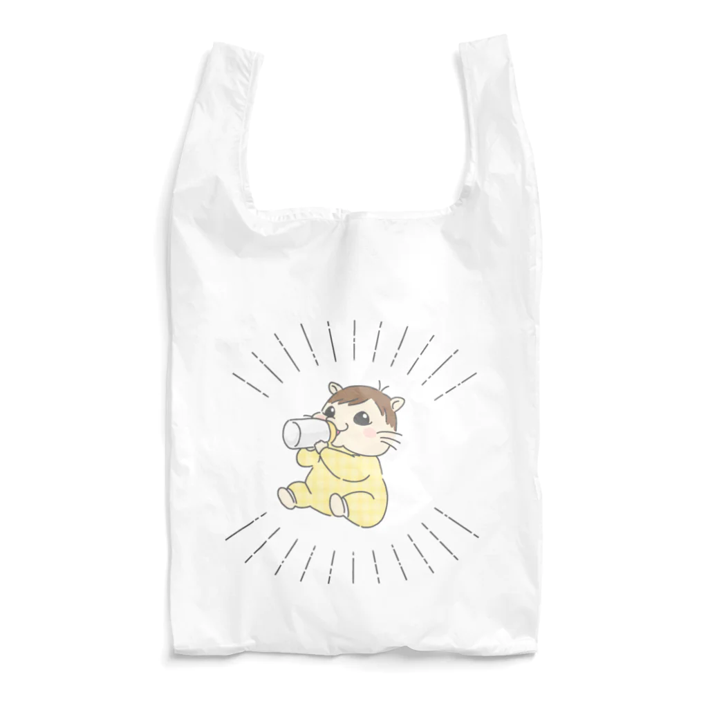 しもショップの赤ちゃんハム　黄 Reusable Bag