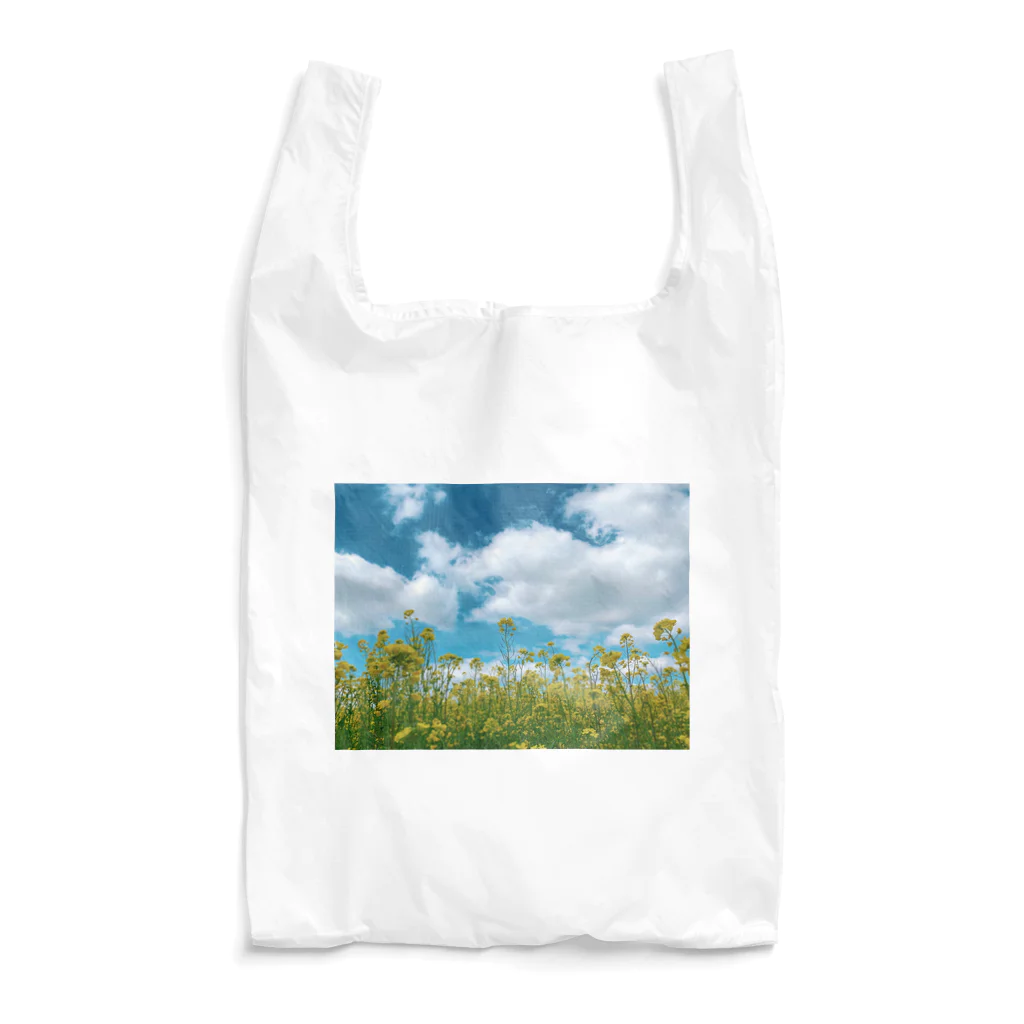 369sky♪の菜の花と青空 Reusable Bag