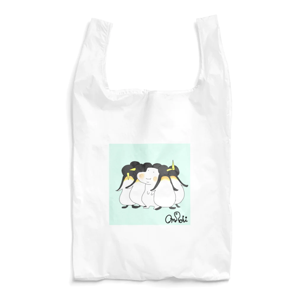 LM(れむ)のグッズショップのペンギンさんとおもちさん Reusable Bag