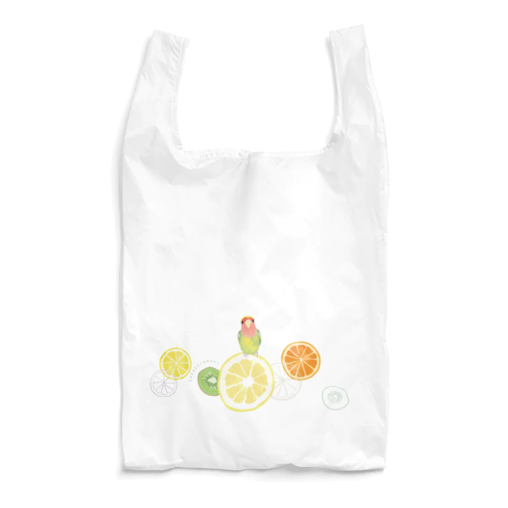 小桜森のコザクラとフルーツ Reusable Bag