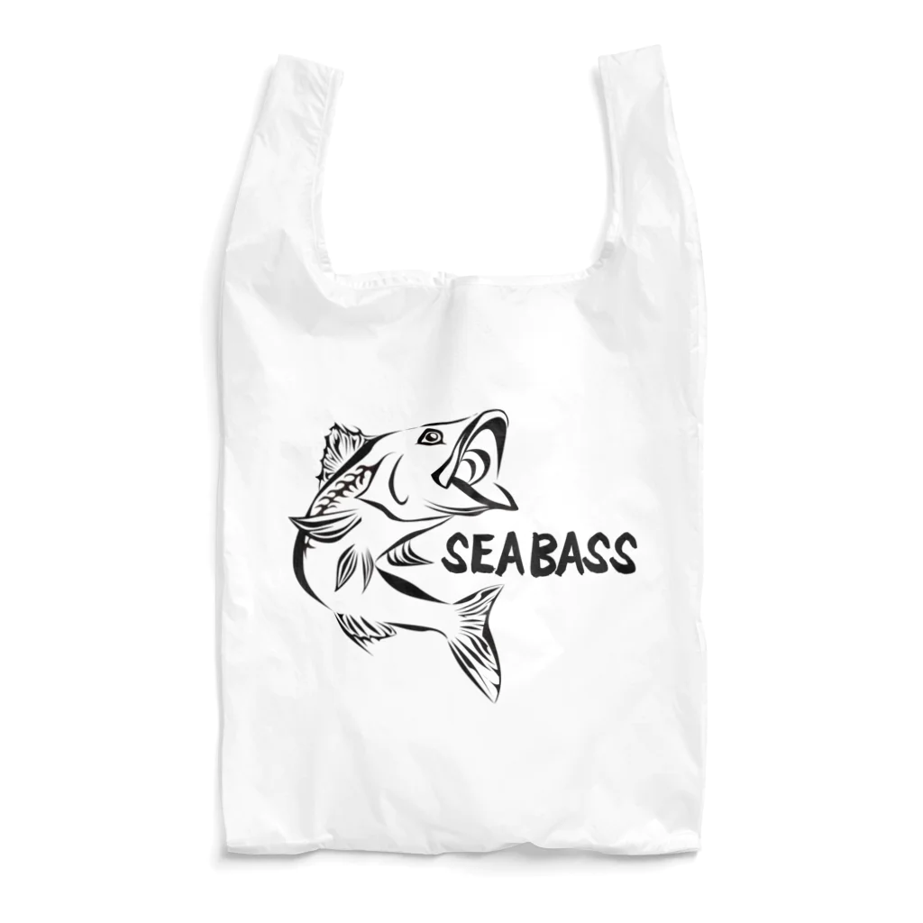 うおざかなのシーバス（英語バージョン） Reusable Bag