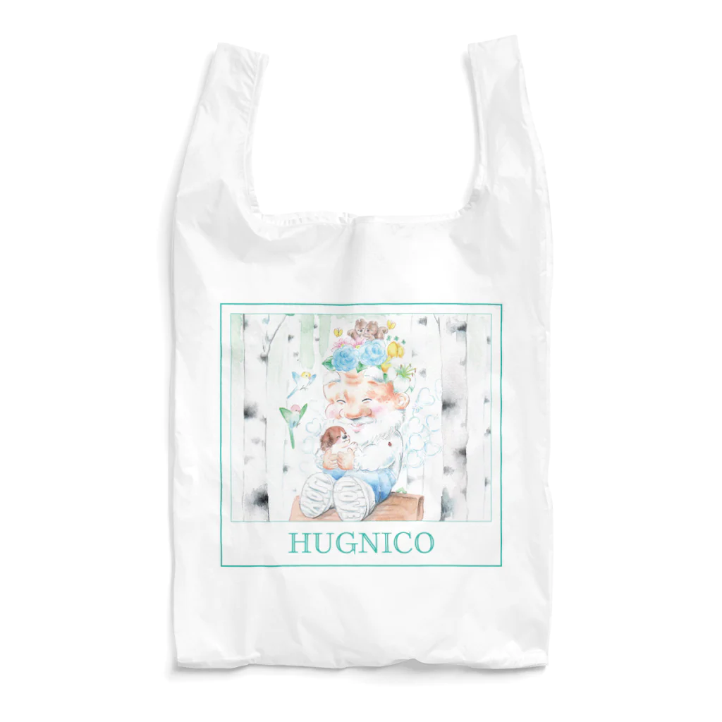 HUGNICOのニコじい｢HUGNICO｣ エコバッグ