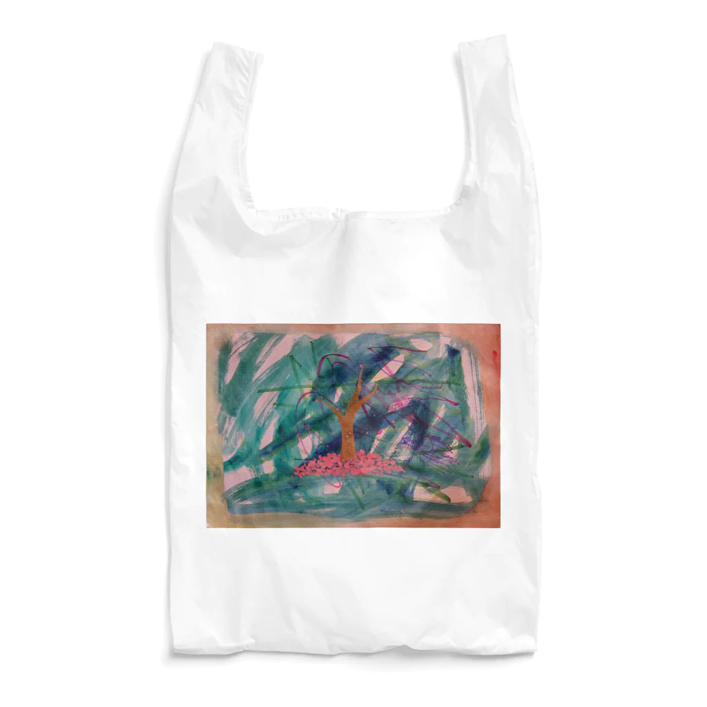 危険なたぬきのさくら Reusable Bag