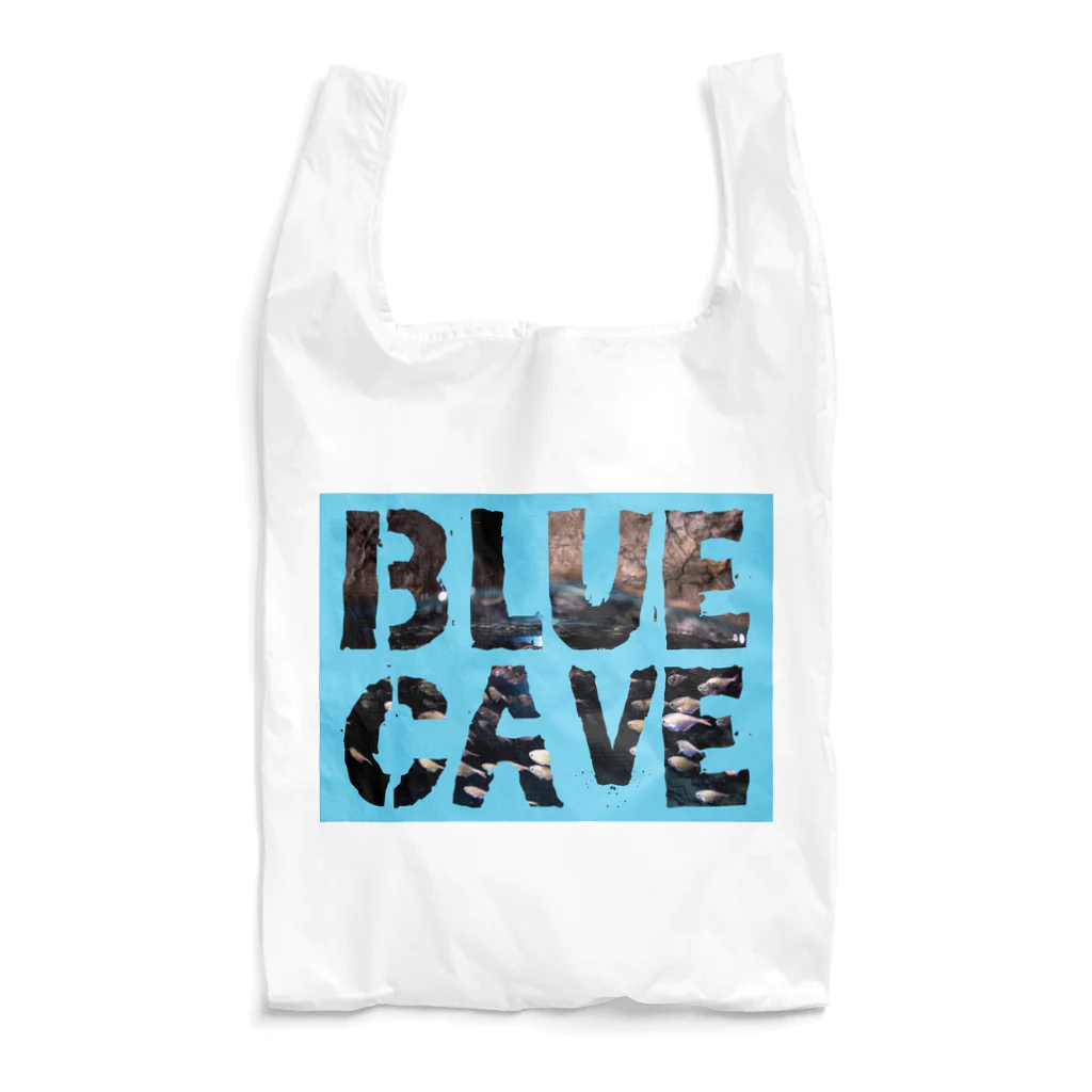 (株)えくぼの[BLUECAVEロゴ] Reusable Bag