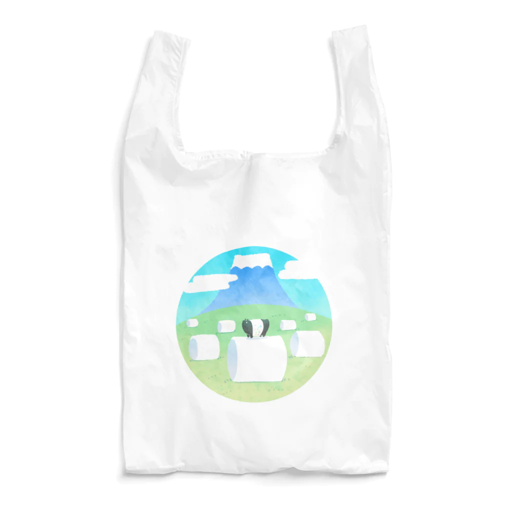 seitamuのマシュマロばくさん Reusable Bag