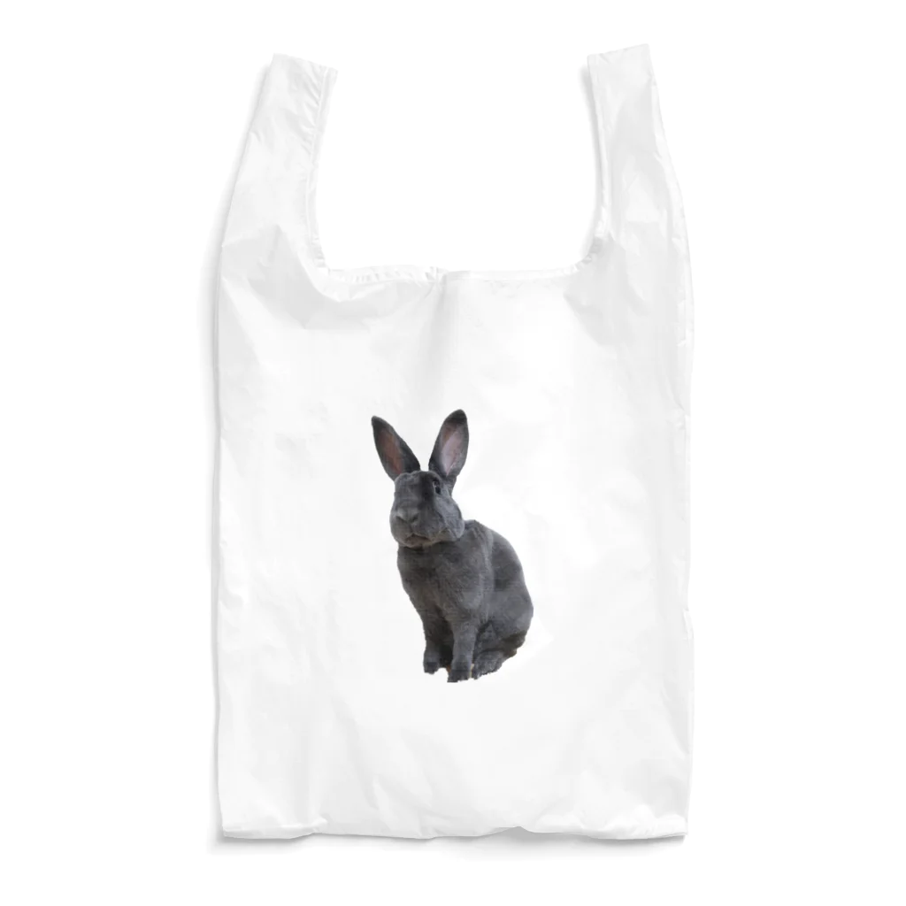 モフモフ動物ストアの凛々うさぎ Reusable Bag